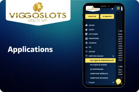 ViggoSlots en tant qu'application