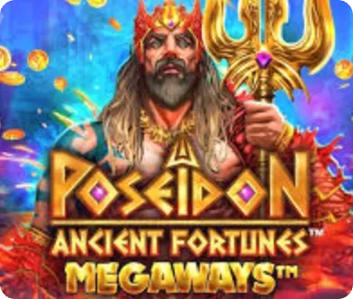 Poseidon Megaways slot avec dieu grec des mers et jusqu'à 117649 lignes de paiement sur ViggoSlots